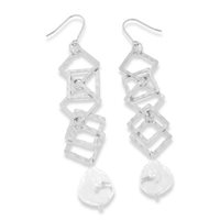 Orecchini Domar Gioielli Donna Orecchini perle argento 925 in Argento EPC102982